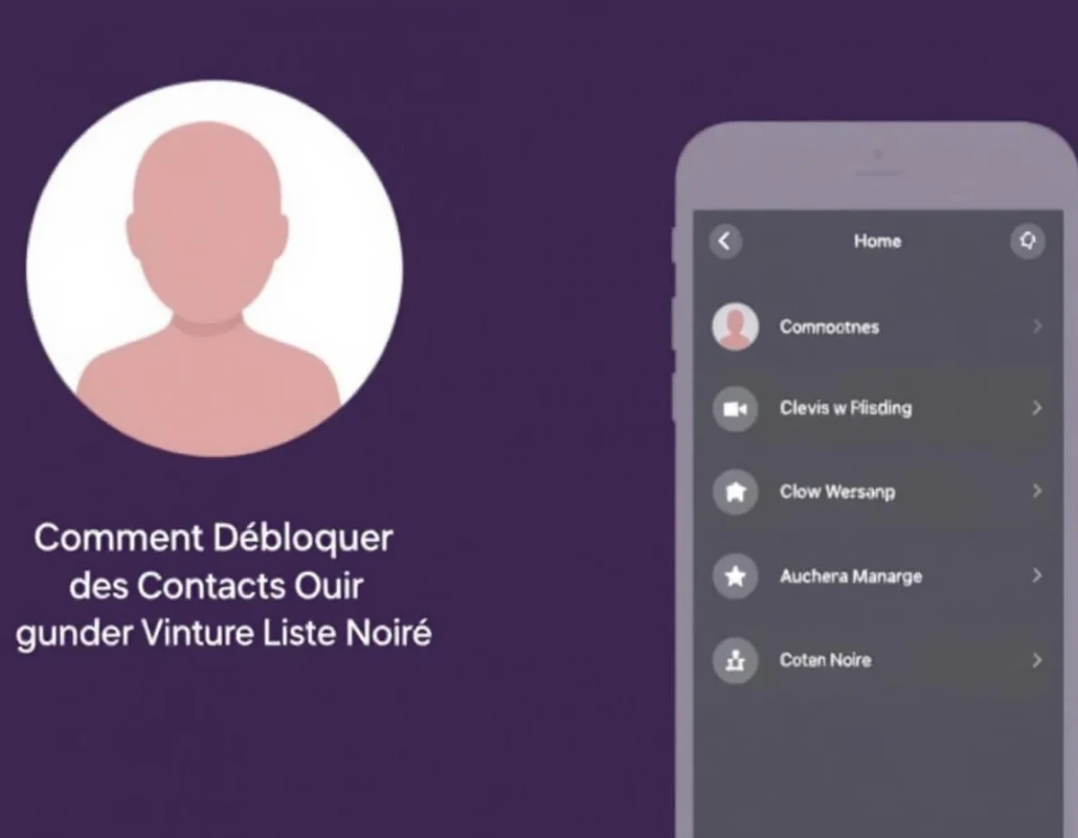 Comment Débloquer des Contacts : Guide Simple pour Vider Votre Liste Noire