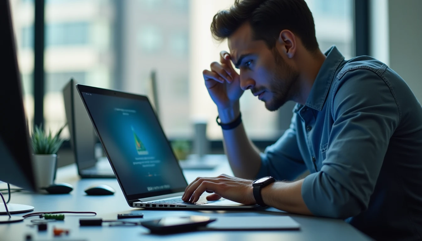 Les pannes les plus fréquentes d'un pc portable